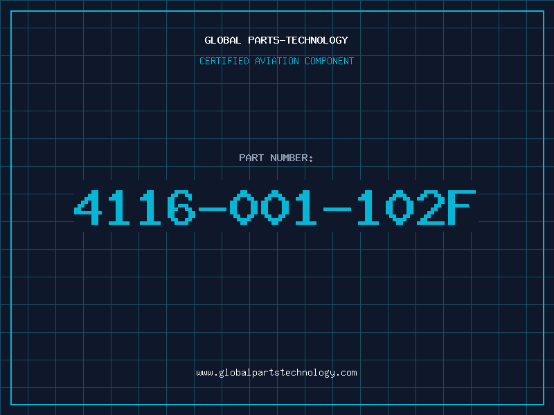 Aviation Part 4116-001-102F