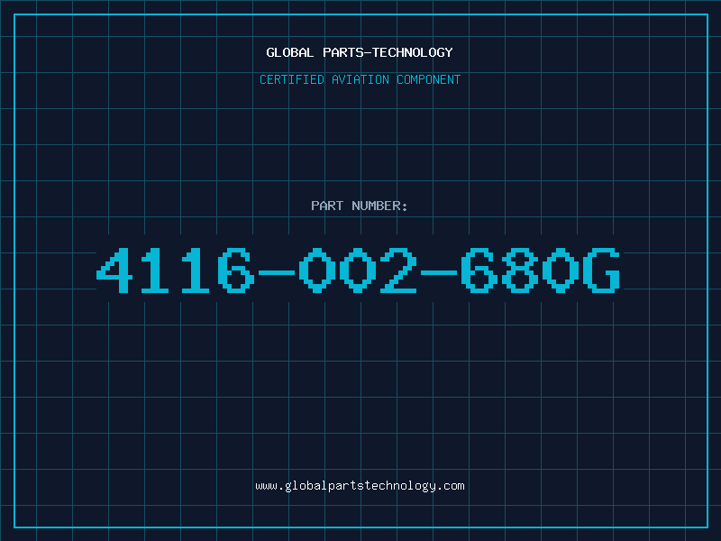 Aviation Part 4116-002-680G