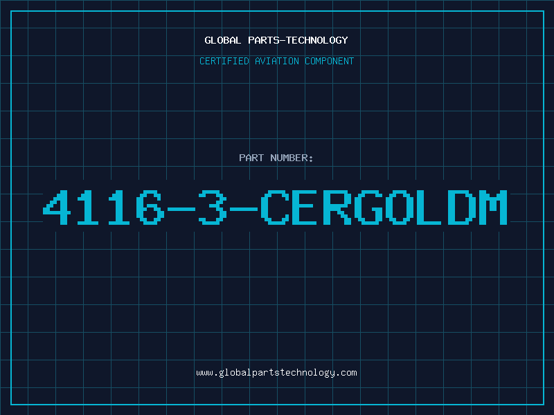 Aviation Part 4116-3-CERGOLDM
