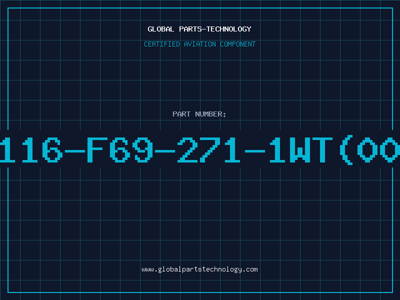 Aviation Part 4116-F69-271-1WT(001