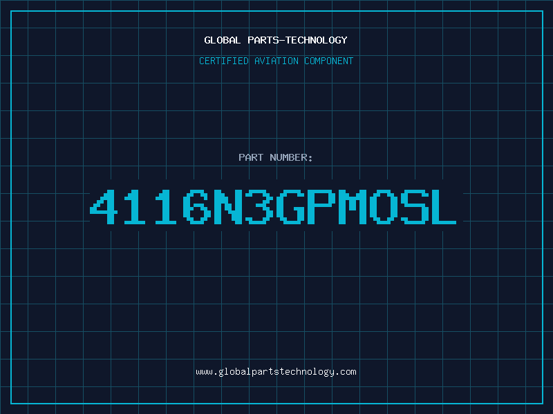 Aviation Part 4116N3GPMOSL