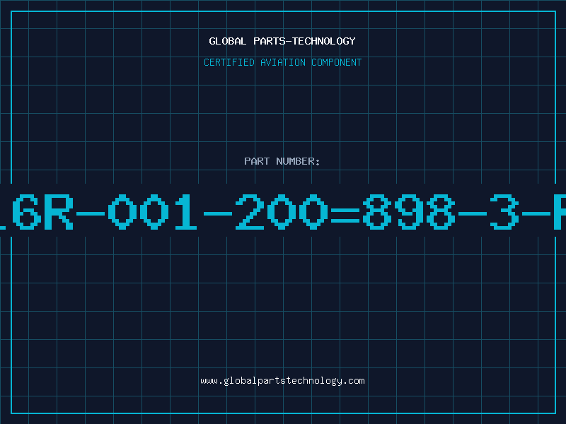 Aviation Part 4116R-001-200=898-3-R20