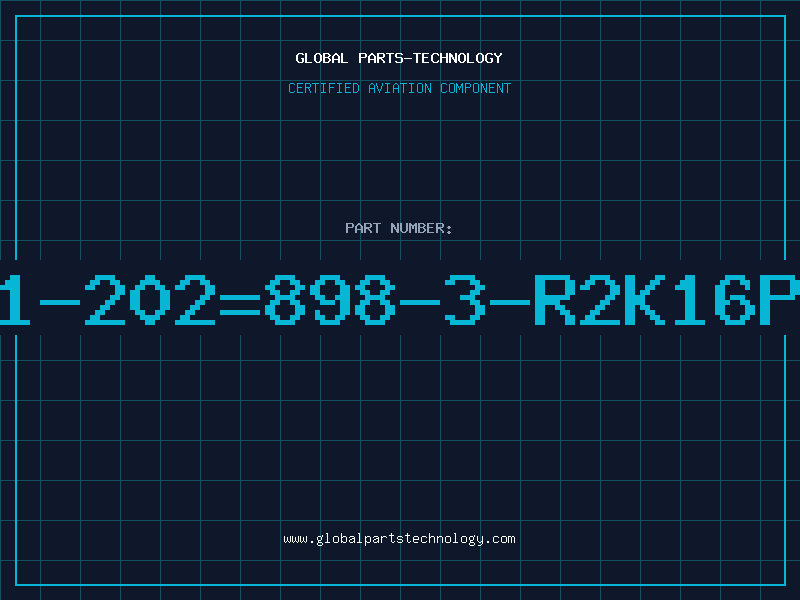 Aviation Part 4116R-001-202=898-3-R2K16PINBOURNS