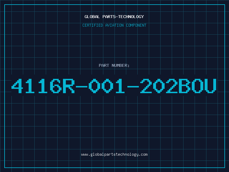 Aviation Part 4116R-001-202BOU