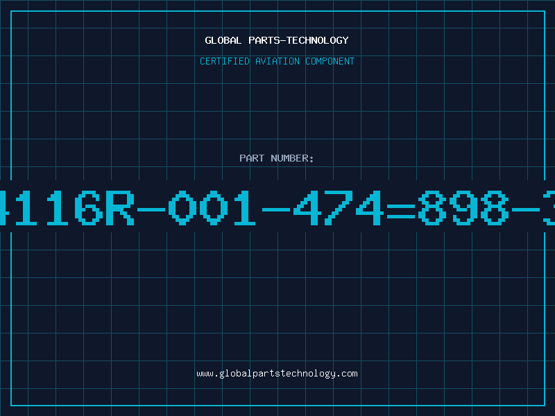 Aviation Part 4116R-001-474=898-3