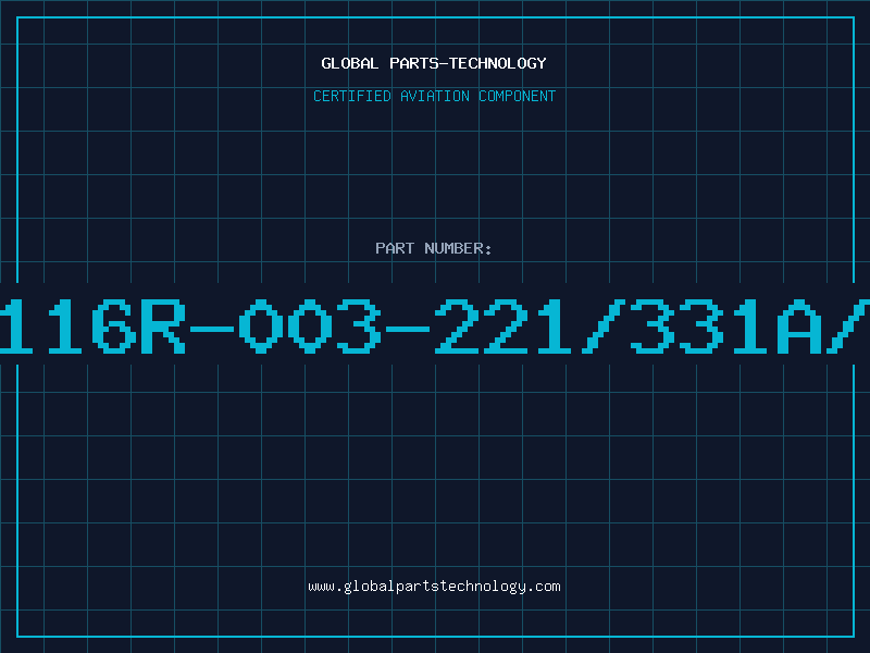 Aviation Part 4116R-003-221/331A/S