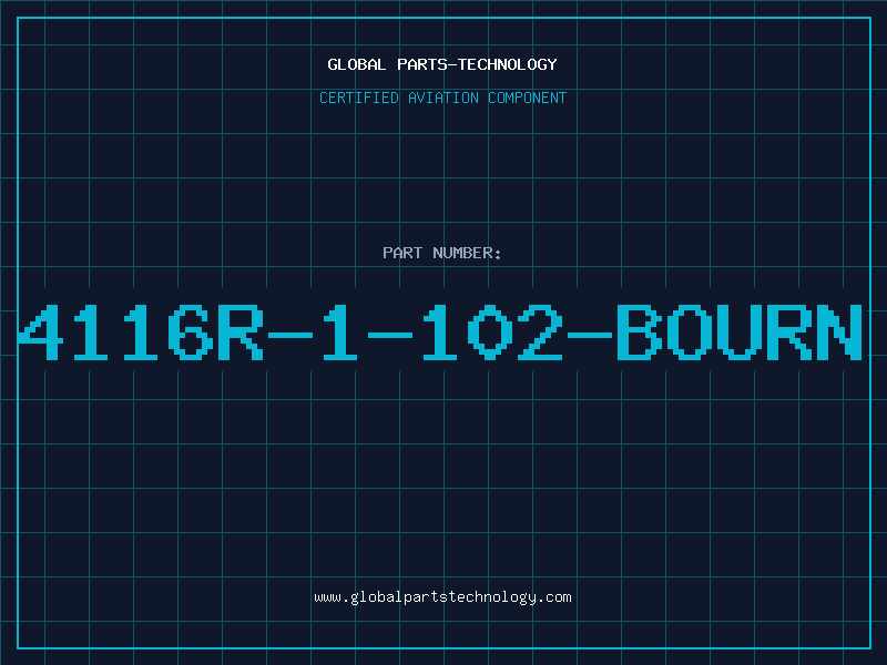 Aviation Part 4116R-1-102-BOURN