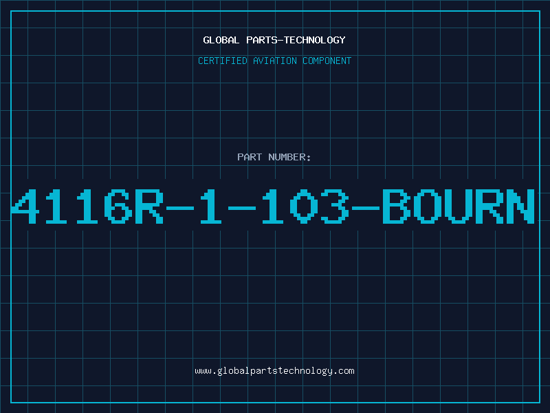 Aviation Part 4116R-1-103-BOURN