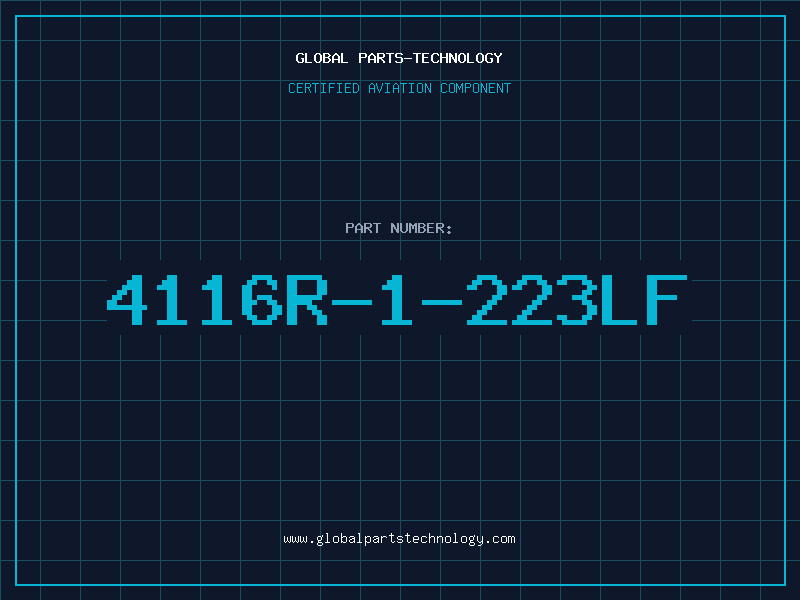 Aviation Part 4116R-1-223LF