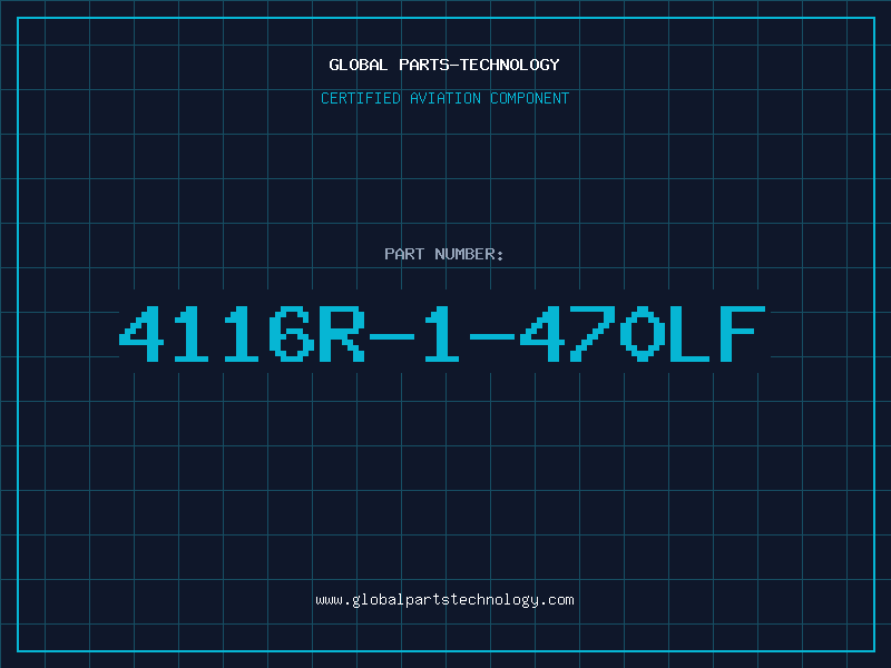 Aviation Part 4116R-1-470LF