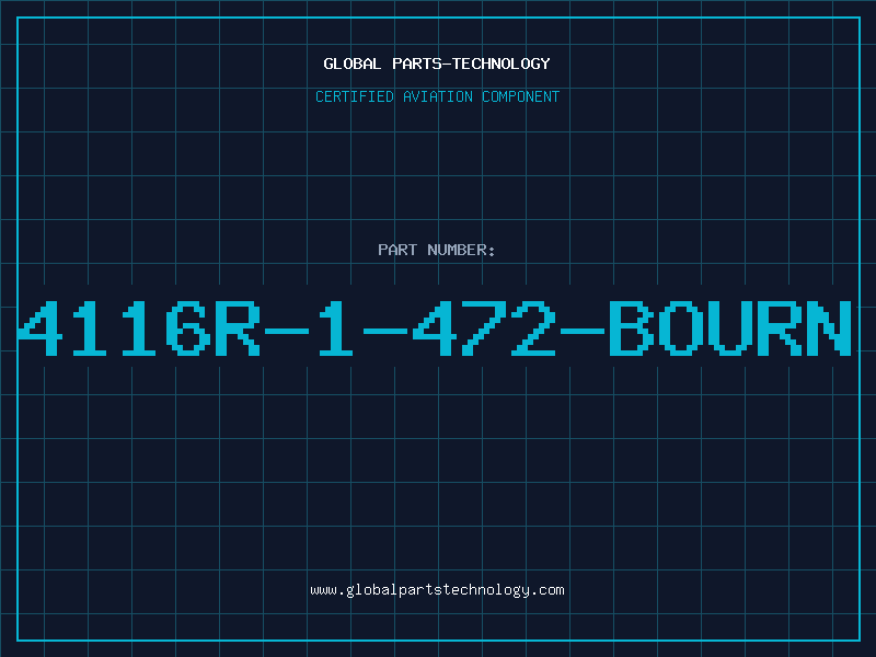 Aviation Part 4116R-1-472-BOURN