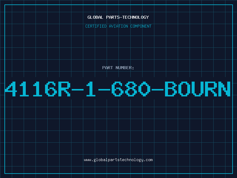 Aviation Part 4116R-1-680-BOURN