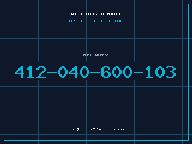 Aviation Part 412-040-600-103