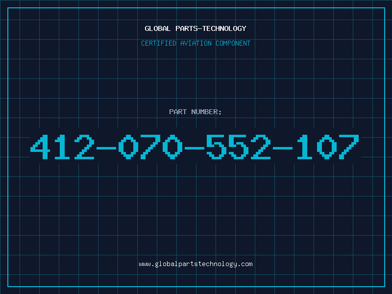 Aviation Part 412-070-552-107