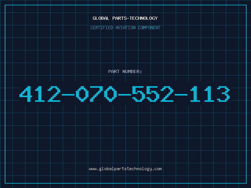 Aviation Part 412-070-552-113