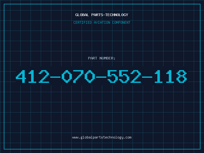 Aviation Part 412-070-552-118