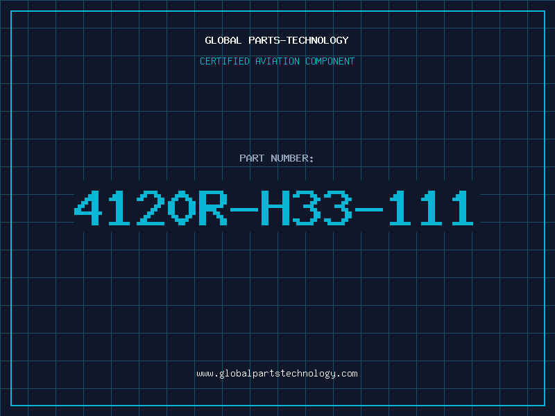 Aviation Part 4120R-H33-111