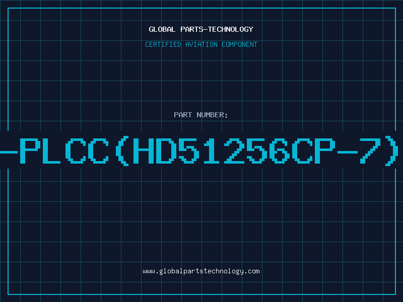 Aviation Part 41256-PLCC(HD51256CP-7)(USED