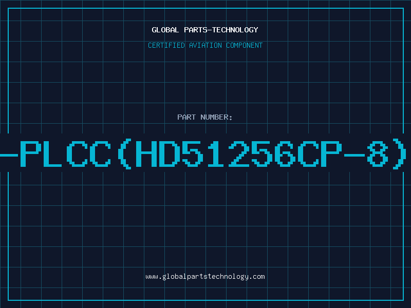 Aviation Part 41256-PLCC(HD51256CP-8)(USED