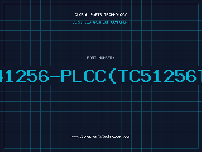 Aviation Part 41256-PLCC(TC51256T