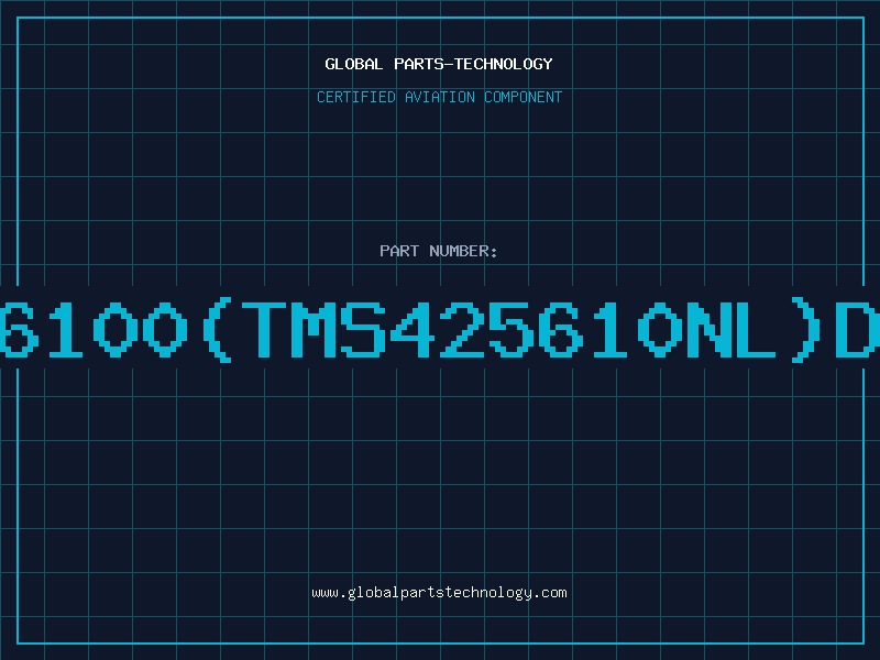 Aviation Part 41256100(TMS425610NL)D/C91