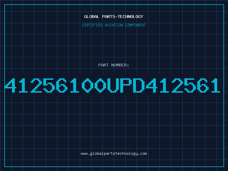 Aviation Part 41256100UPD412561