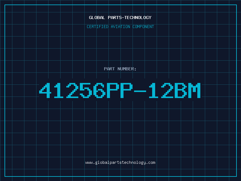 Aviation Part 41256PP-12BM