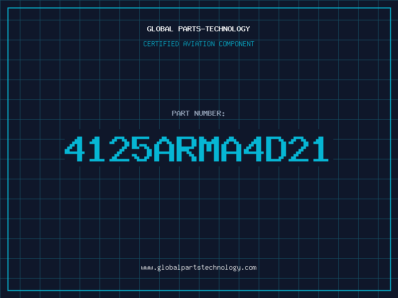Aviation Part 4125ARMA4D21
