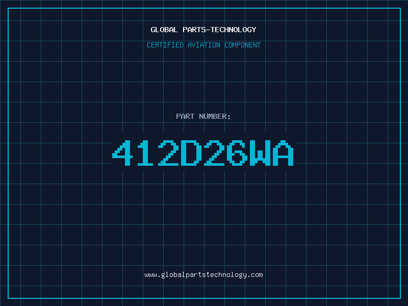 Aviation Part 412D26WA