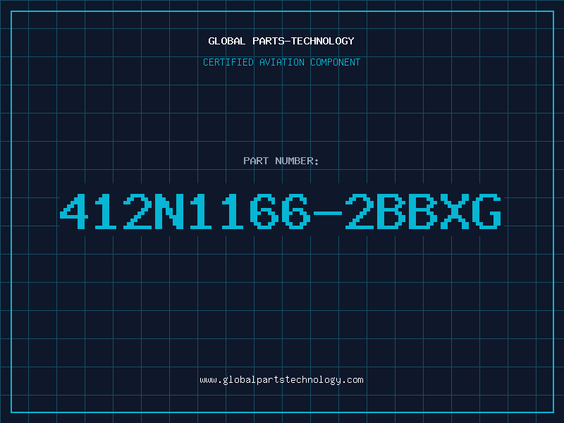 Aviation Part 412N1166-2BBXG