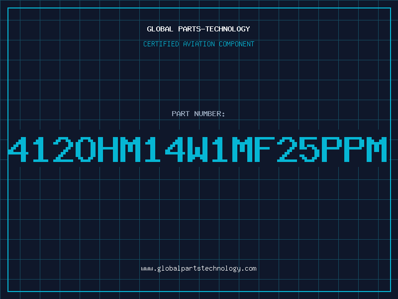 Aviation Part 412OHM14W1MF25PPM