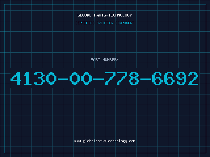 Aviation Part 4130-00-778-6692