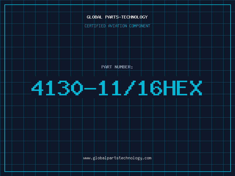 Aviation Part 4130-11/16HEX