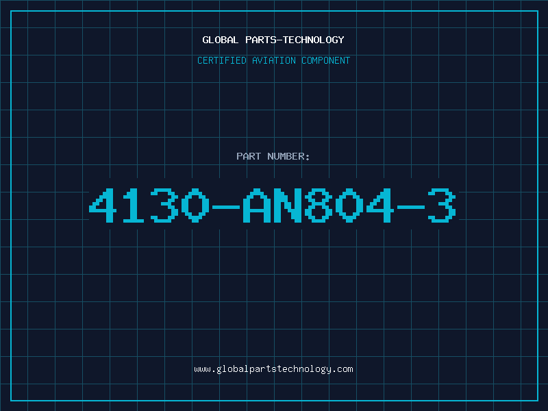 Aviation Part 4130-AN804-3