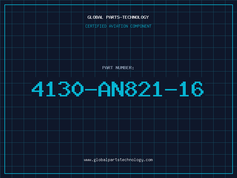Aviation Part 4130-AN821-16