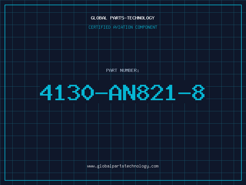 Aviation Part 4130-AN821-8