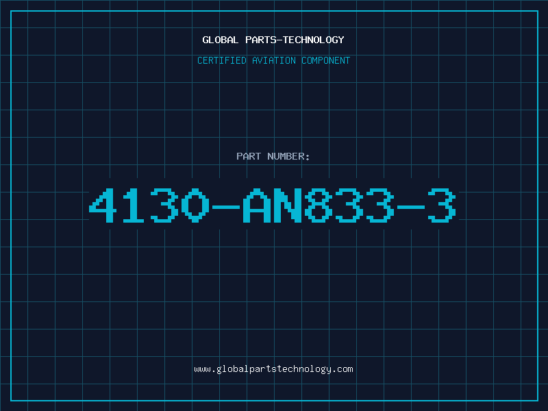 Aviation Part 4130-AN833-3