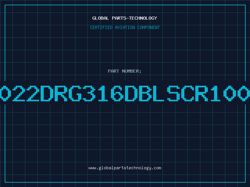 Aviation Part 413022DRG316DBLSCR100MRL