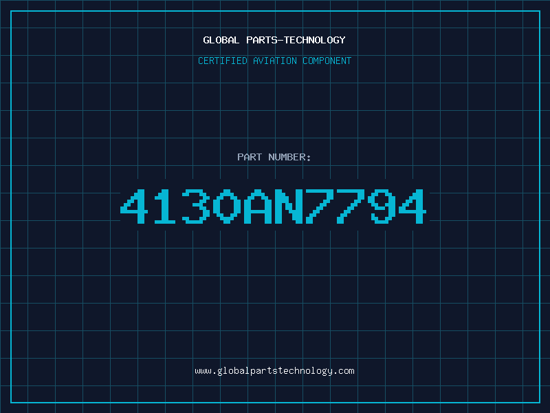 Aviation Part 4130AN7794