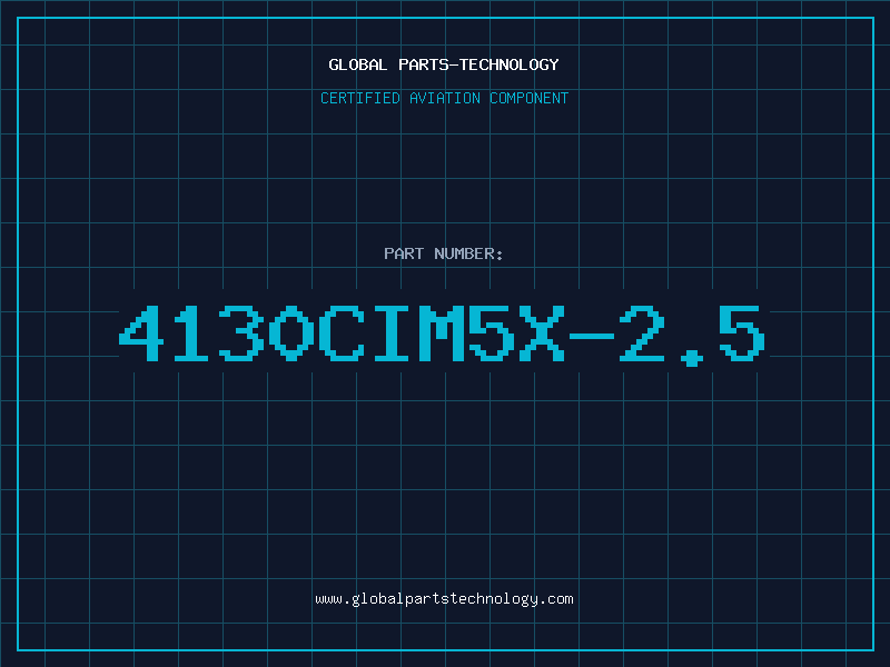 Aviation Part 4130CIM5X-2.5