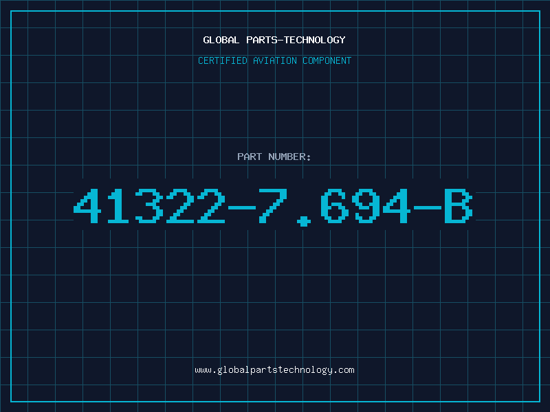 Aviation Part 41322-7.694-B