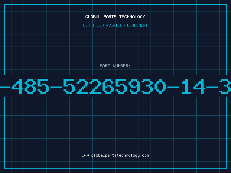 Aviation Part 4140-00-485-52265930-14-358-3477