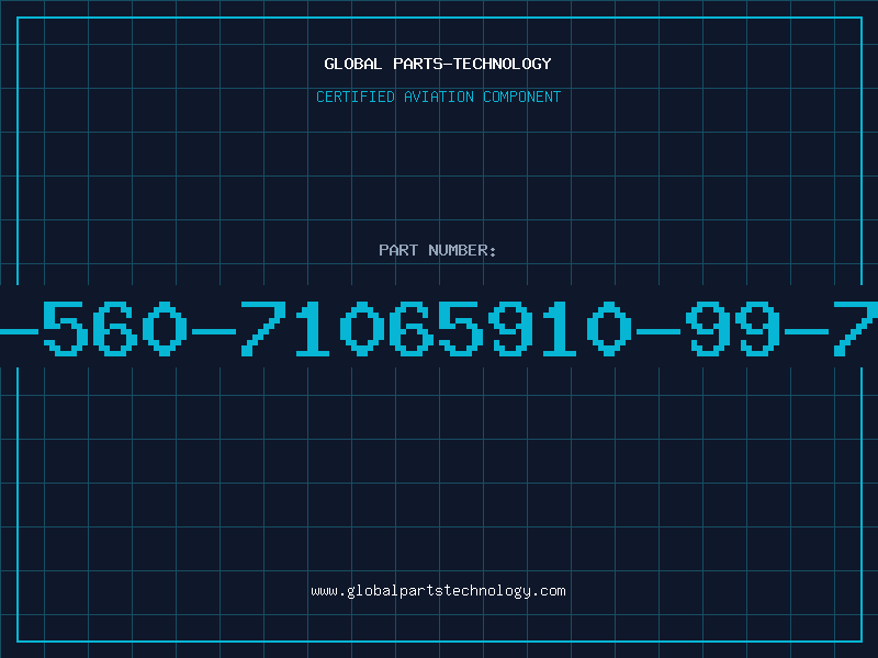 Aviation Part 4140-00-560-71065910-99-771-0093