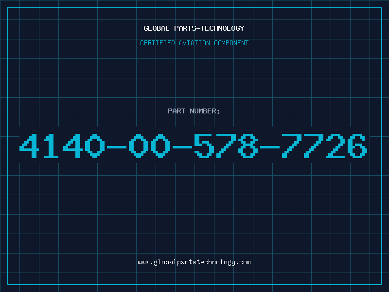 Aviation Part 4140-00-578-7726