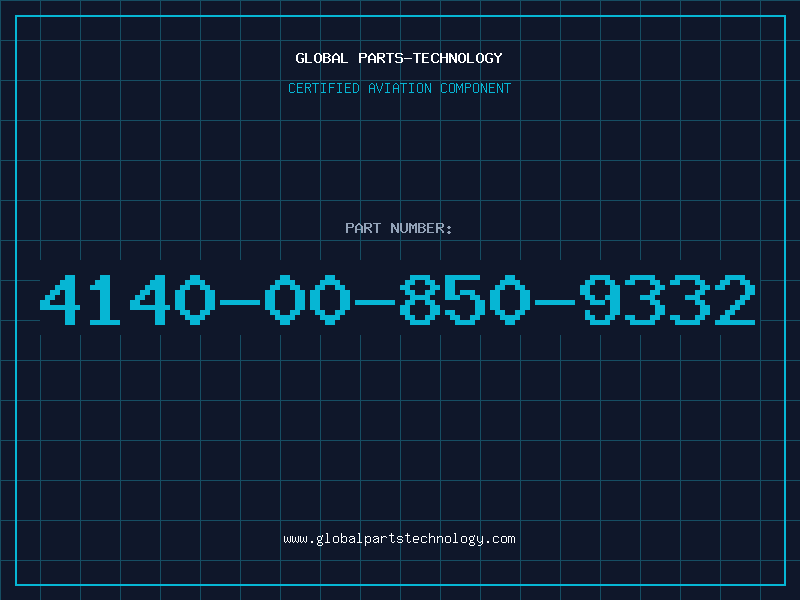 Aviation Part 4140-00-850-9332
