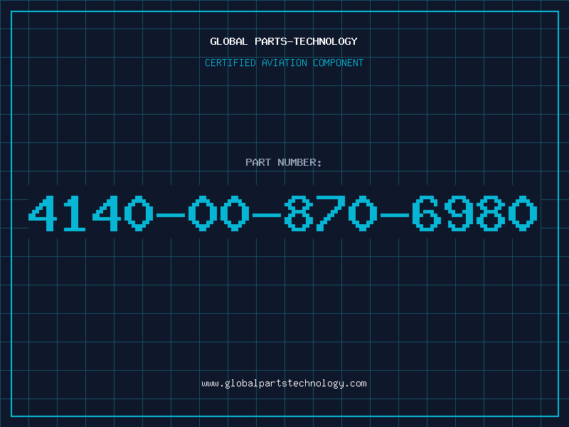Aviation Part 4140-00-870-6980