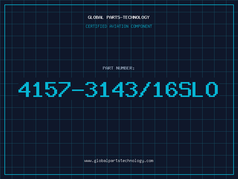 Aviation Part 4157-3143/16SLO