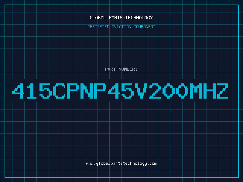 Aviation Part 415CPNP45V200MHz