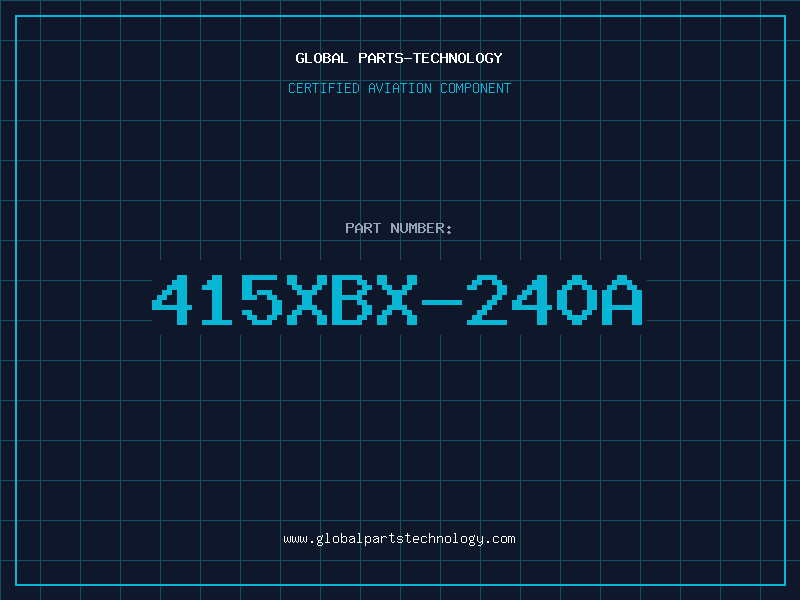 Aviation Part 415XBX-240A