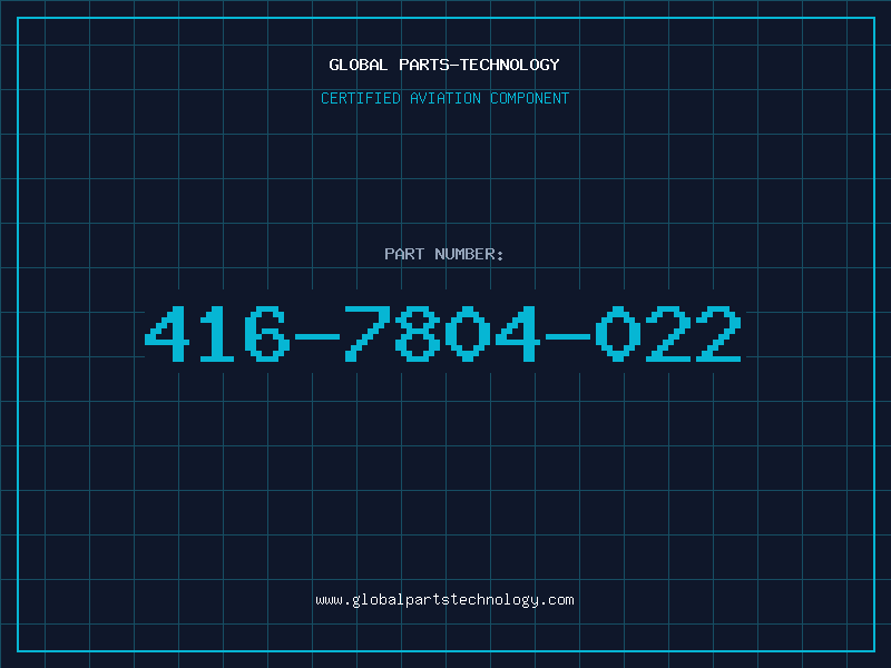 Aviation Part 416-7804-022